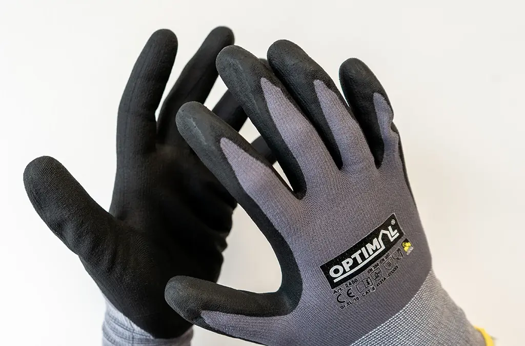 Nylon-Strickhandschuhe