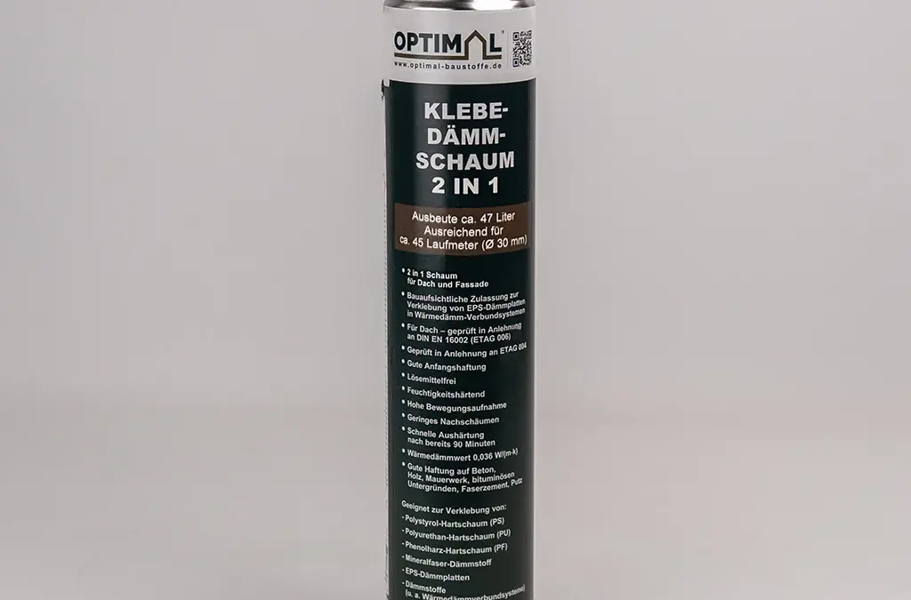 Klebe-Dämm-Schaum 2 in 1